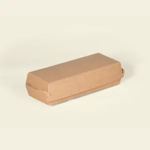 Boîte à Hot-dog cartonnée